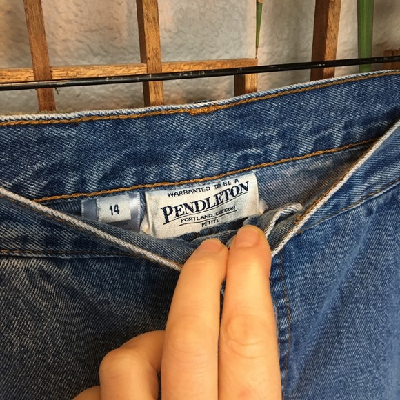 Vintage Pendleton Women High Waist Boyfriend Jeans - Picture 5 of 8